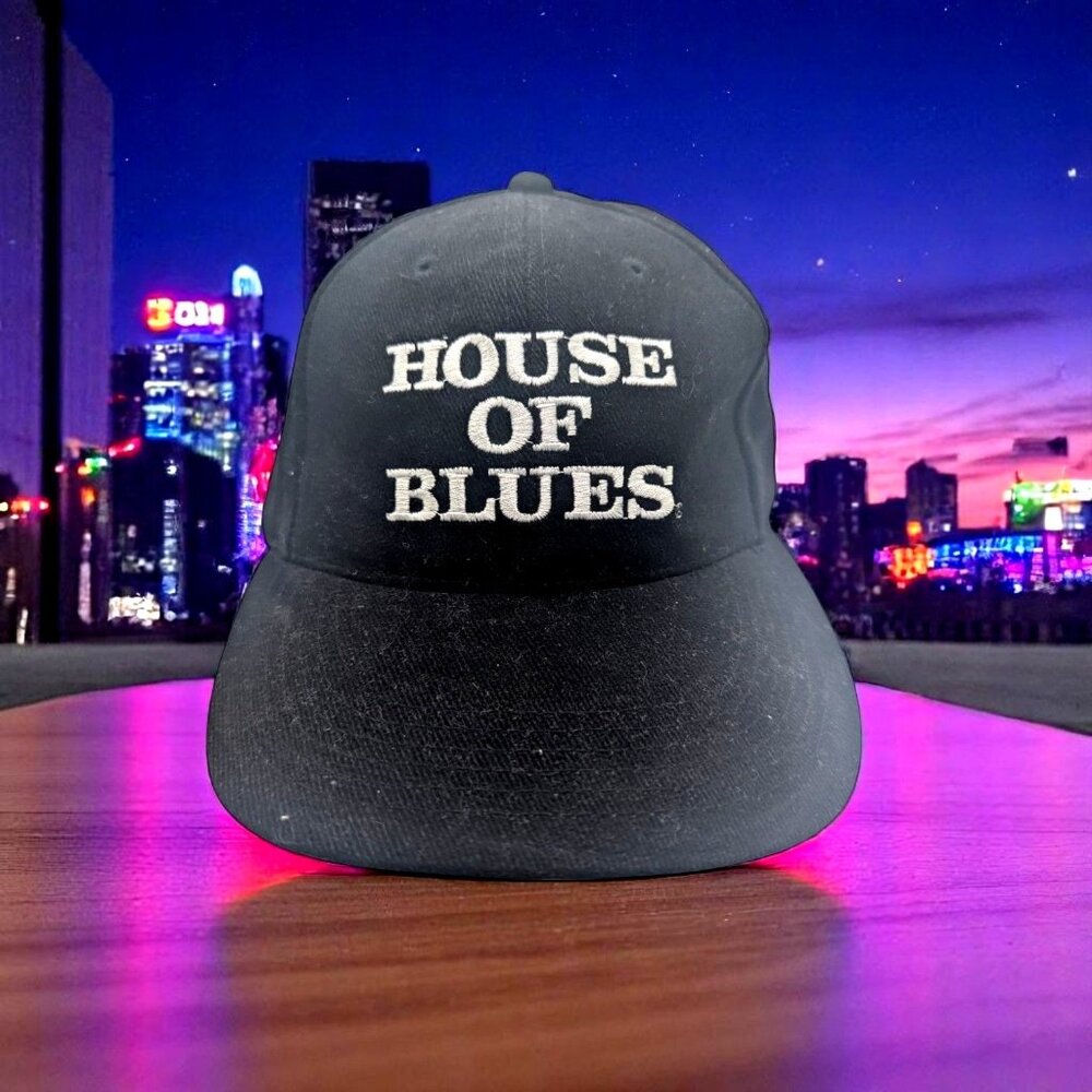 House Of Blues Las Vegas Adjustable Black Baseball Cap